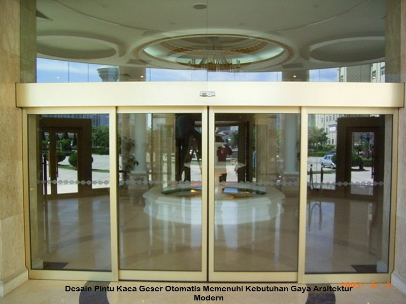 Pintu Kaca Geser Otomatis